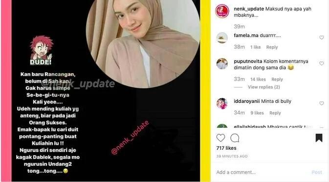 Gara-Gara Komentari Mahasiswa yang Berdemo, Melody Prima Kehilangan Banyak Penggemar
