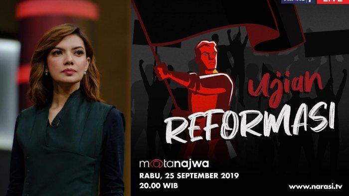 Link Live Streaming Mata Najwa:Ujian Reformasi Tayang Malam Ini Pukul 20.00 diTrans 7