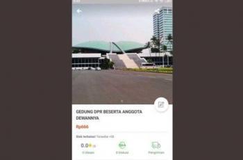 Gedung DPR Beserta Anggotanya Dijual di Toko Online, Murah Cuma Rp 666