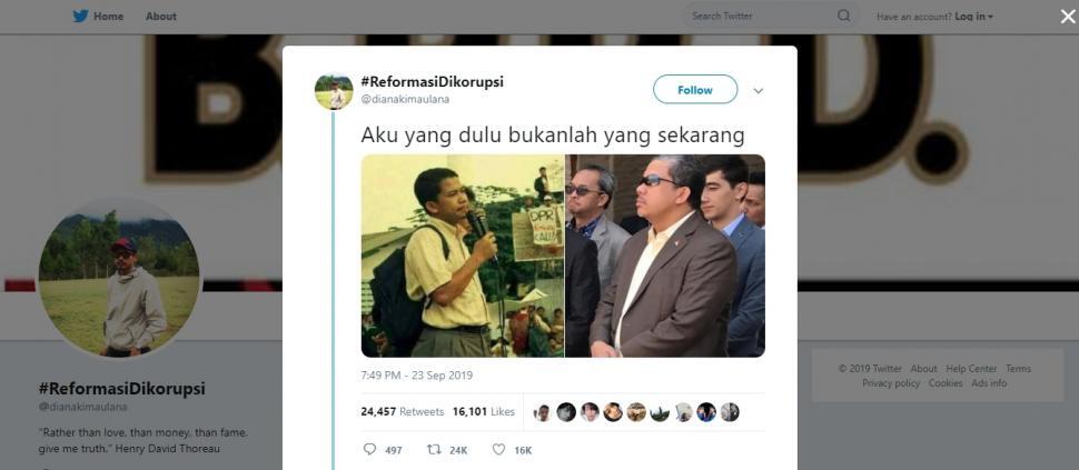Potret Muda Fahri Hamzah dan Fadli Zon Beredar, Netizen: Sekarang Ku Didemo