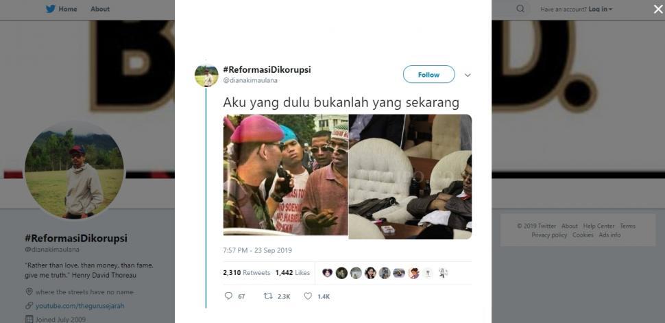 Potret Muda Fahri Hamzah dan Fadli Zon Beredar, Netizen: Sekarang Ku Didemo