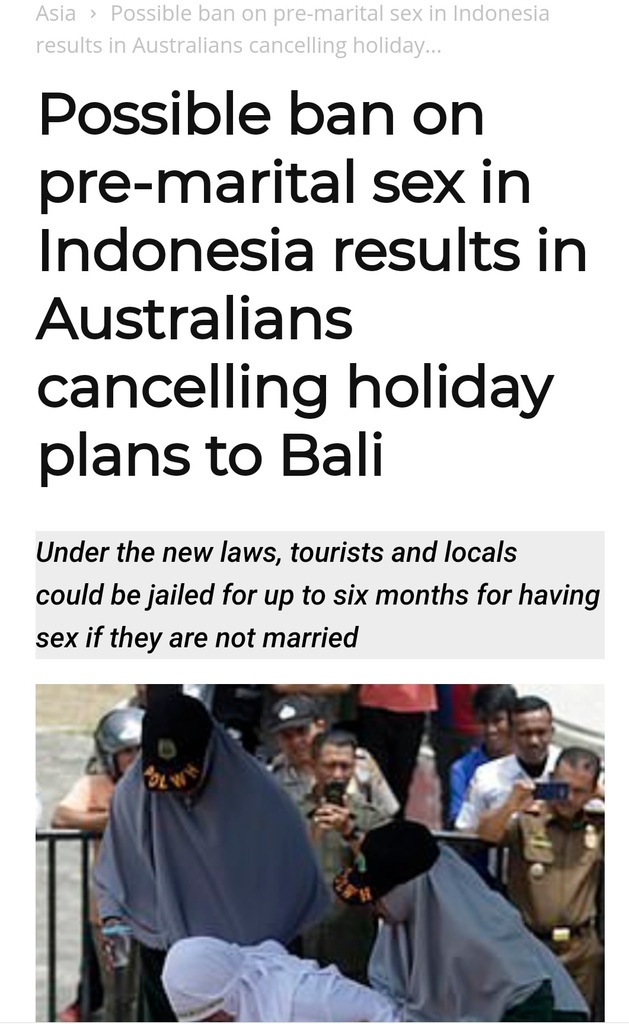 Imbas RKUHP, Turis Australia Beralih dari Bali ke Thailand