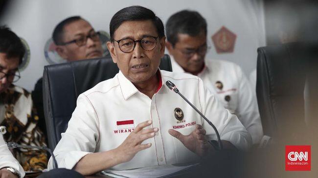  Wiranto: Ada Info Demo Supporter Bola hingga Islam Radikal 