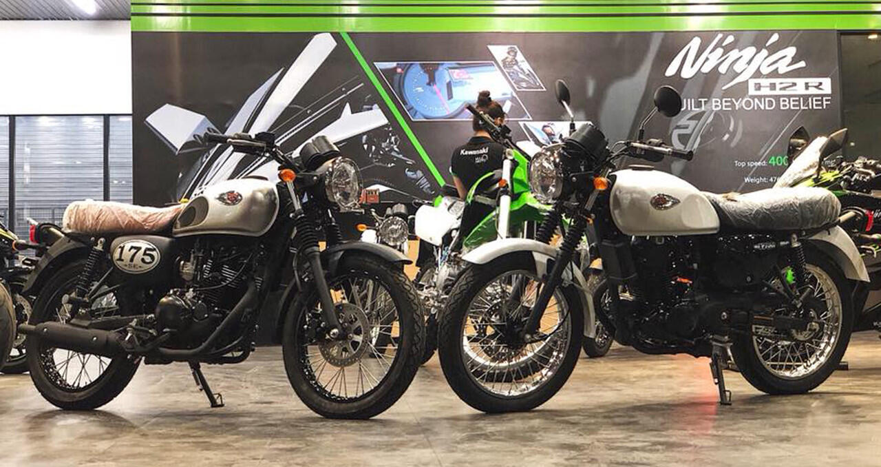 Kawasaki W175 Motor Yang Sering Dipakai Jokowi Blusukan