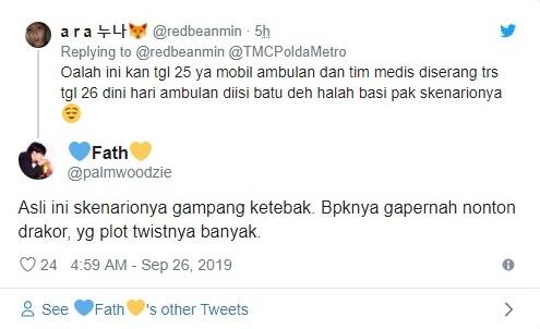 Sebut Ambulans Pemprov DKI Angkut Batu dan Bensin Molotov,Akun TMCPolda Metro Dikecam