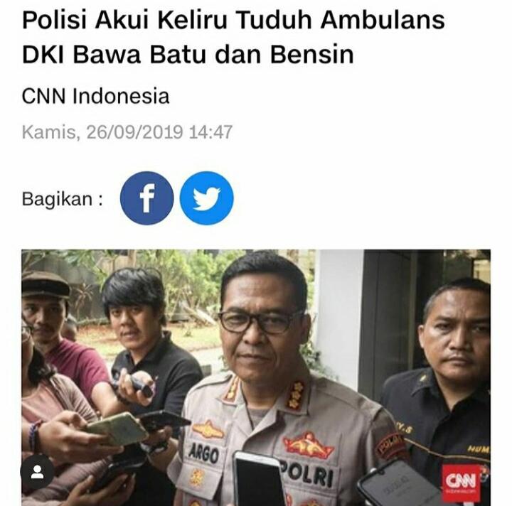 Gagal Fitnah Pemprof DKI Jakarta, TMC Polda Metro Hapus Cuitan di Acount Twitternya