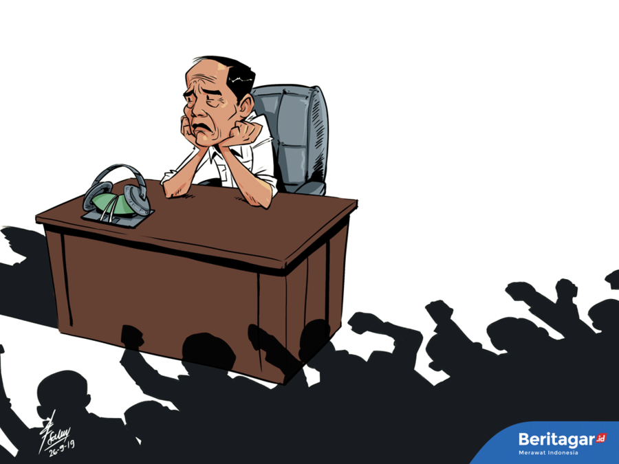 Kartun: Kalau saja Jokowi dan DPR mau mendengar sejak awal