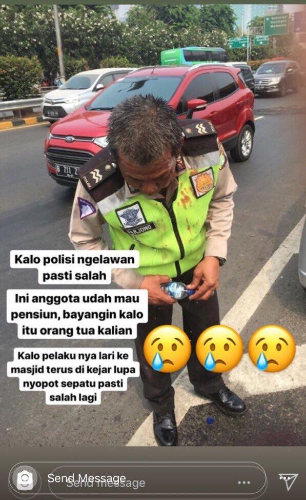 Viral Polisi Gebuki Pelajar Dibalas Serang Inikah Hasil Latihan Tawuran ?