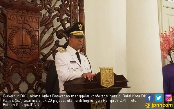 Gubernur Anies Punya Teori Konspirasi soal Ambulans Penyuplai Batu