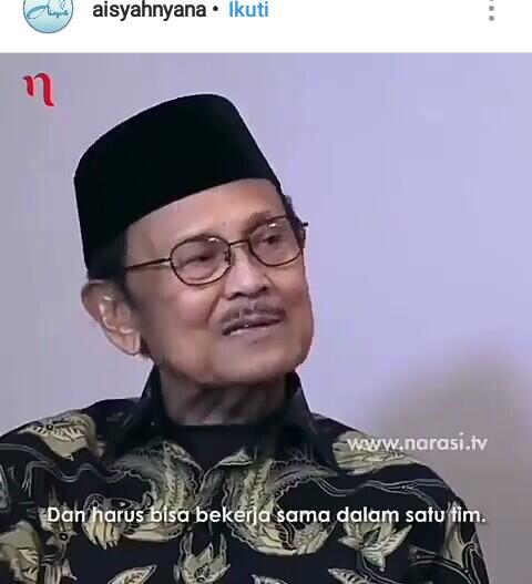 Pesan Eyang Habibie untuk Kids Zaman Now, Bacalah