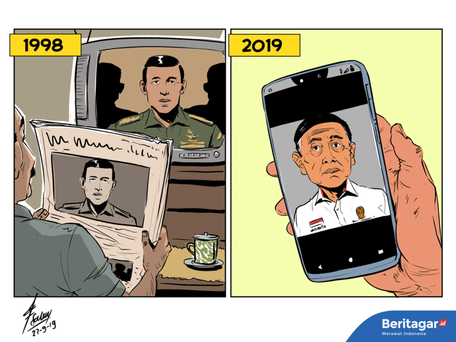 Kartun: Wiranto memang awet