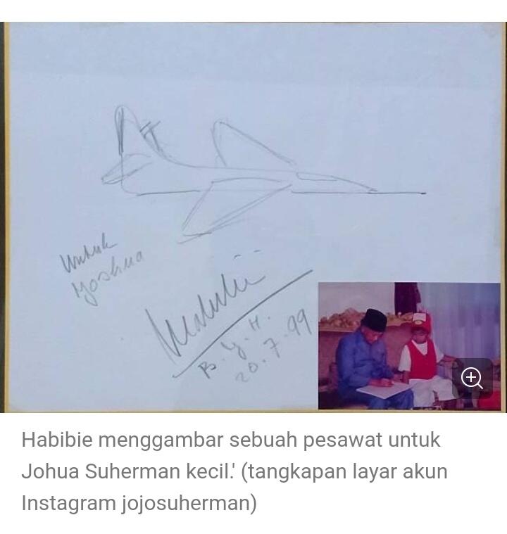 Eyang Habibie dalam Lagu "Kapal Terbang"