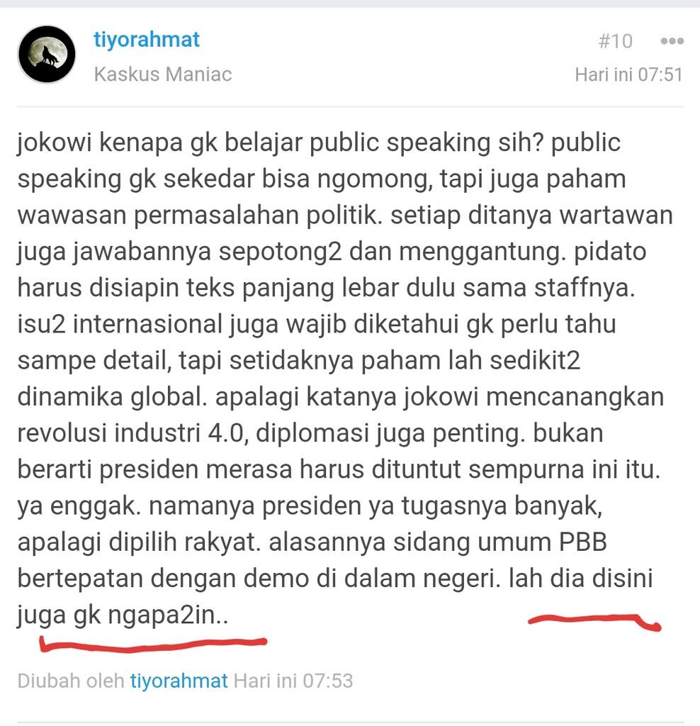 JK akui malu saat ditanya dimana Jokowi saat hadir sidang PBB