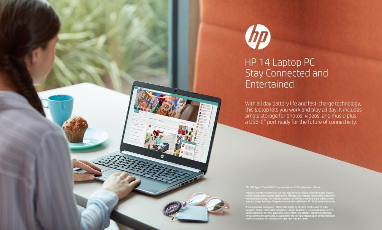 HP 14 Series Terbaru Ditenagai AMD Ryzen™ Mobile 2nd Gen!