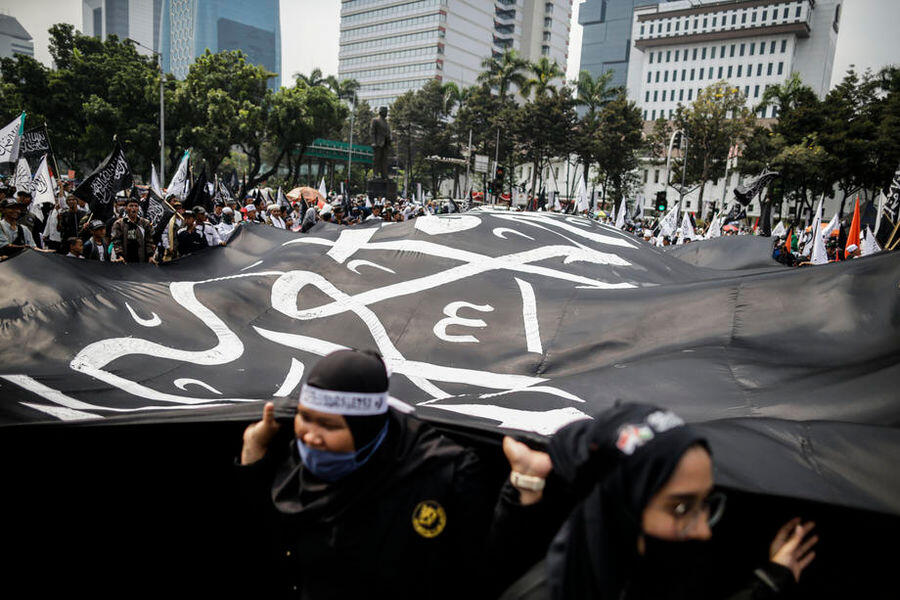 Aksi Mujahid 212 tolak kriminalisasi suami paksa istri