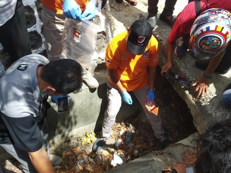 Olah TKP Demo di Kendari, Tim Mabes Polri Temukan Selongsong Peluru