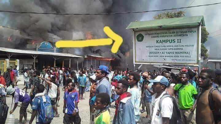 Akibat kerusuhan di wamena, banyak yang jadi korban meninggal dunia 