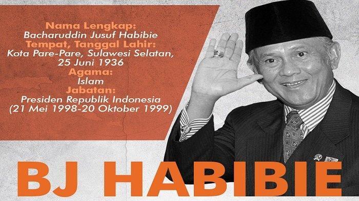 Perjalanan Karir B.J. Habibie Sebelum Menjadi Presiden RI