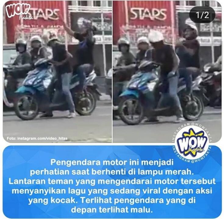Gokil! Hal yang Dilakukan Pria Ini Saat Ingat Lirik 'Entah Apa yang Merasukimu?'