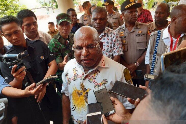 Permintaan maaf Gubernur Papua bagi korban kerusuhan
