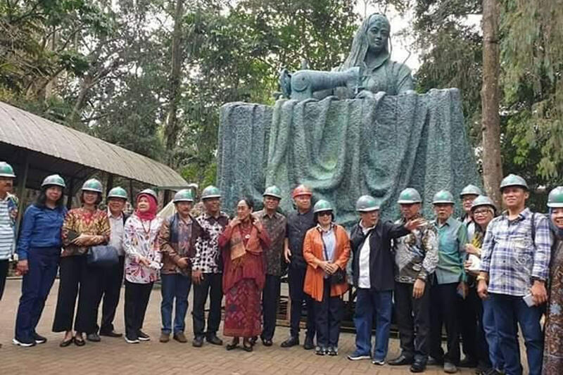 Ini dia, Fatmawati pengganti Patung Kuda di Simpang Lima Bengkulu