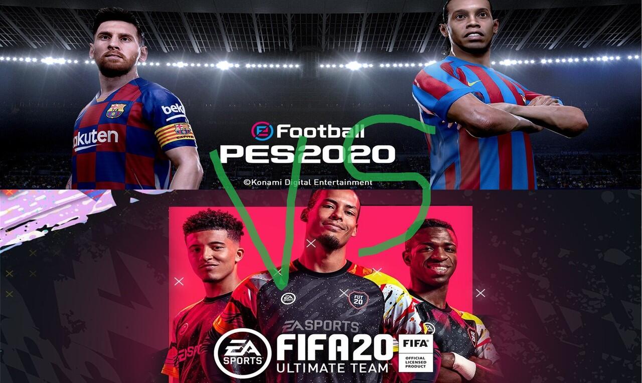 FIFA 20 VS PES 2020, Pertarungan Game Sepak Bola Terpanas dan Tergila Tahun Ini!