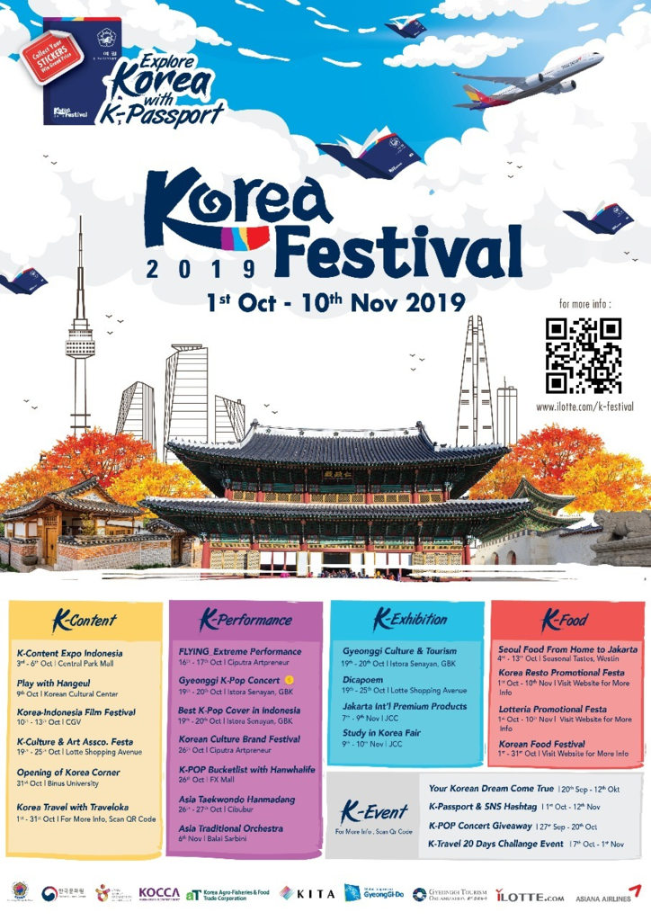 Ayo Eksplor Kebudayaan Korea di Korea Festival 2019!