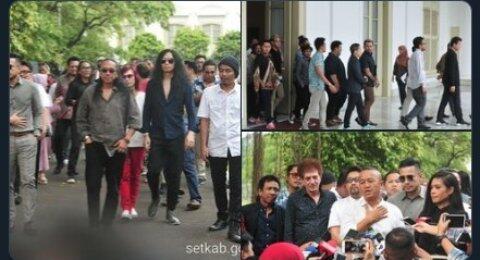 Artis Ramai-ramai Undang Jokowi ke Konser, Jansen: Aduh Apalagi Ini Bos?
