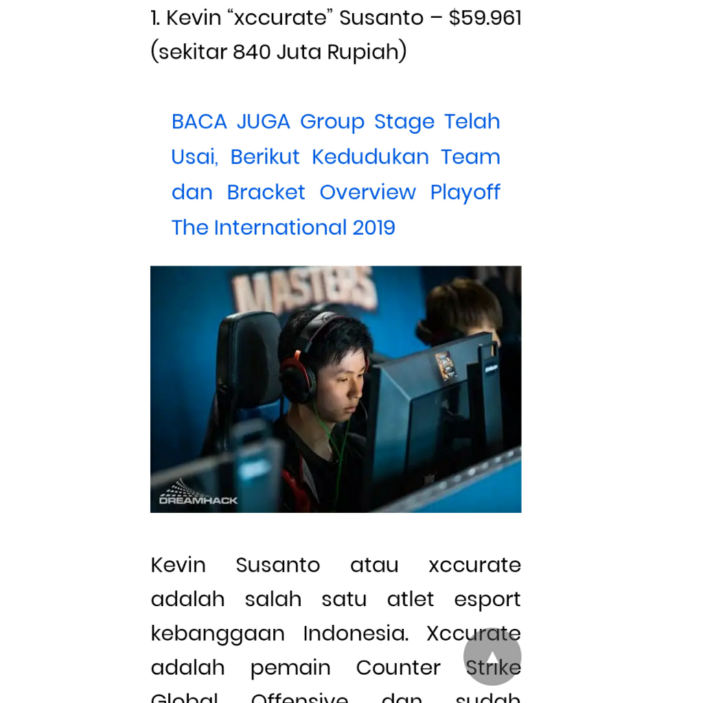 &#91;COC eSports&#93; Apriori Terhadap ESport? Jangan Dulu Gan, Mereka loh Buktinya!