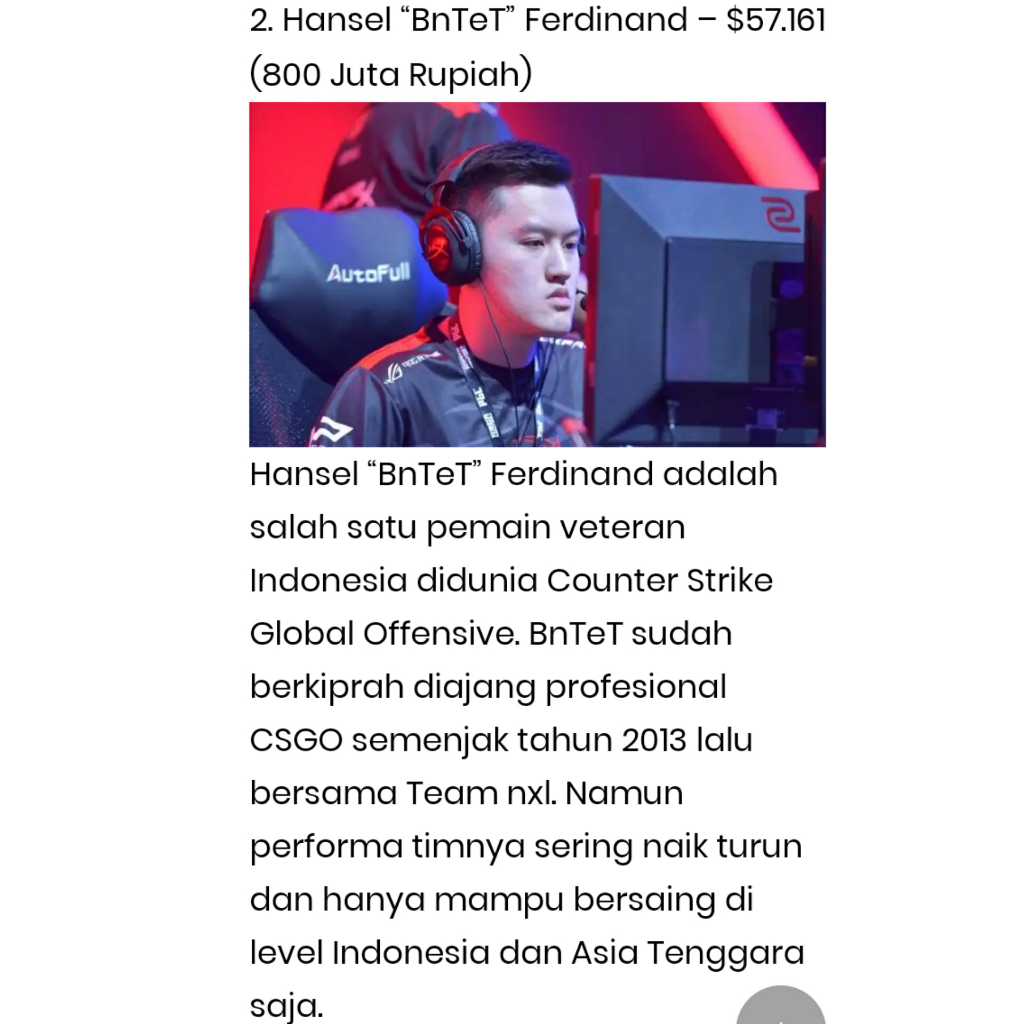 &#91;COC eSports&#93; Apriori Terhadap ESport? Jangan Dulu Gan, Mereka loh Buktinya!