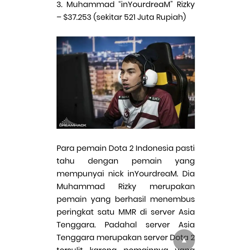 &#91;COC eSports&#93; Apriori Terhadap ESport? Jangan Dulu Gan, Mereka loh Buktinya!