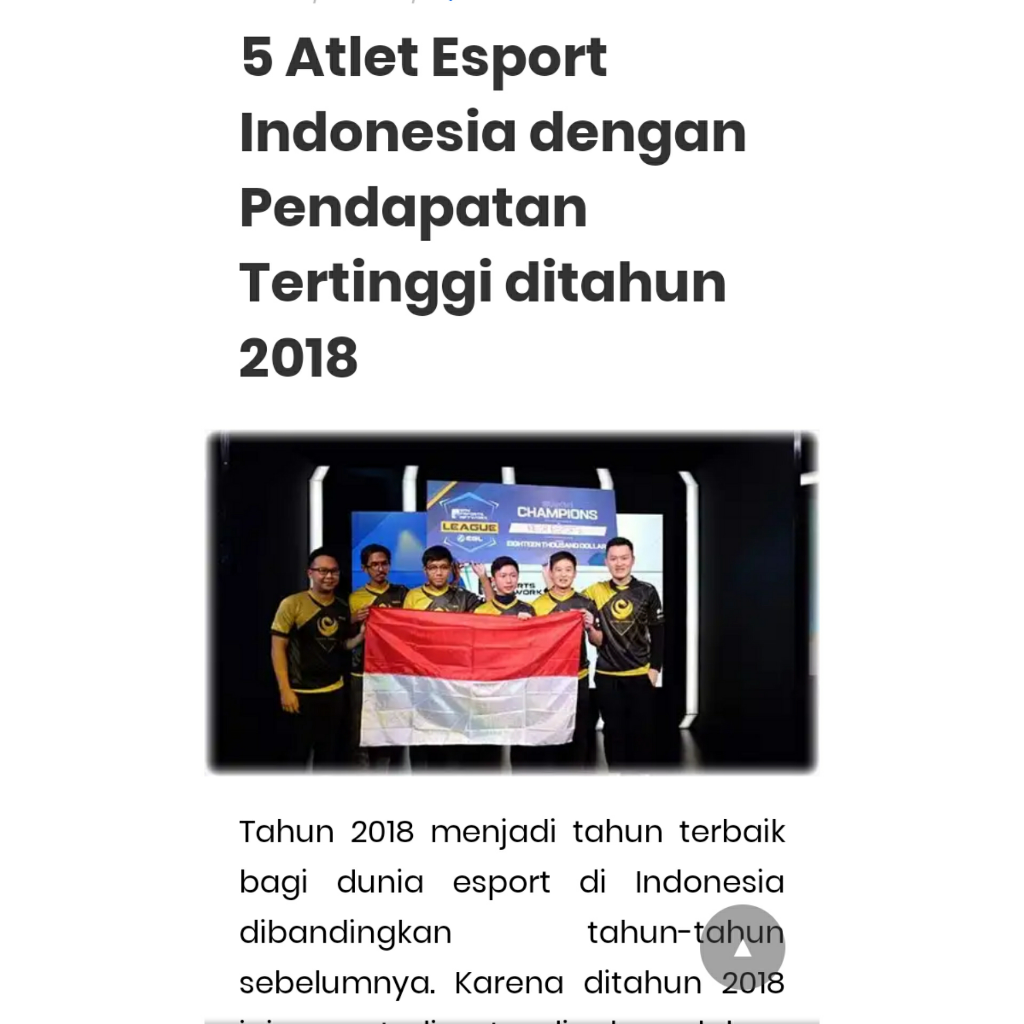 &#91;COC eSports&#93; Apriori Terhadap ESport? Jangan Dulu Gan, Mereka loh Buktinya!