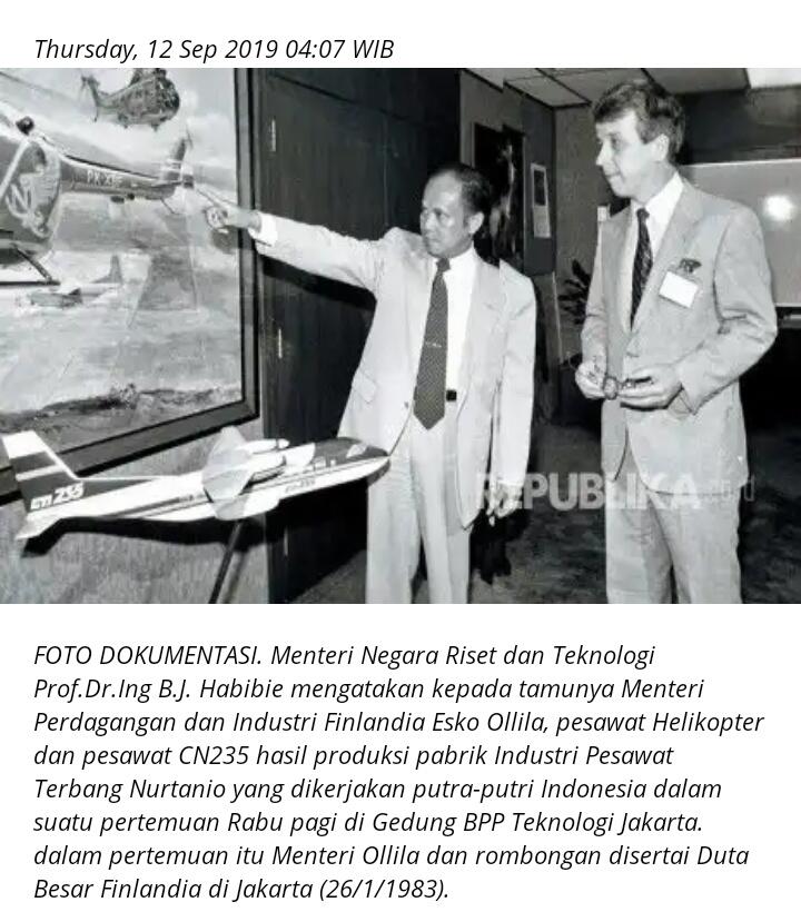 Habibie adalah Pesawat Indonesia