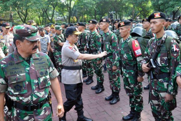 24 Ribu TNI-Polri Amankan Pelantikan Anggota DPR
