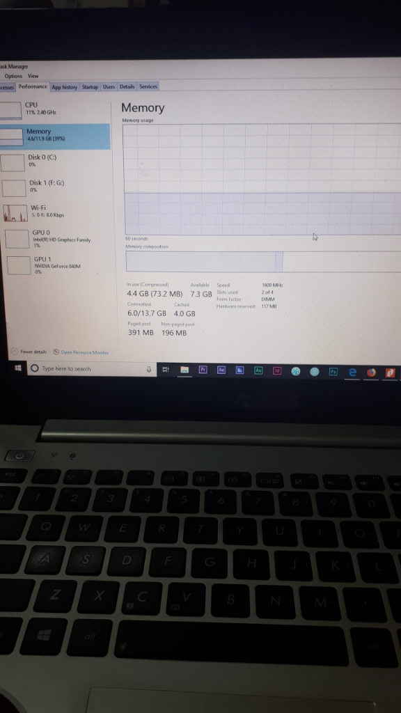 upgrade ram laptop dari 12 gb ke 16 gb atau sudah cukup disitu aja?