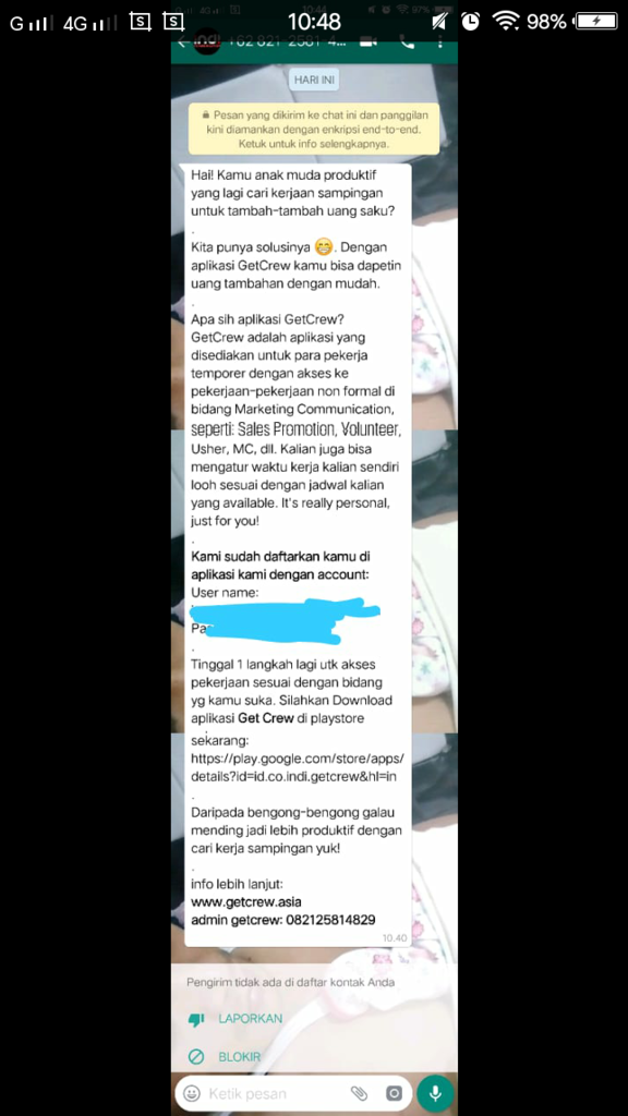 Menyalahgunakan privasi orang lain?