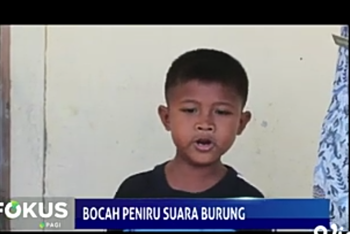 Unik, Bocah Asal Blora ini Bisa Tirukan 8 Suara Burung! Bisakah Meniru Burung Agan?
