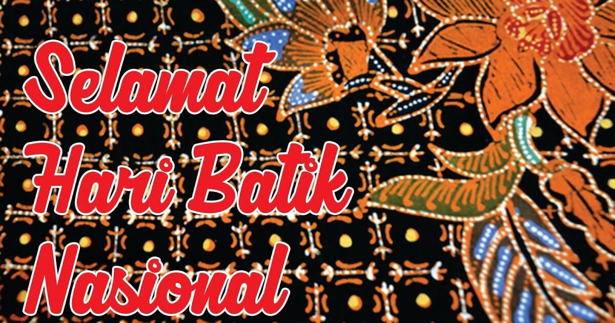 Sejarah Hari Batik Nasional, Batik Warisan Budaya Dunia