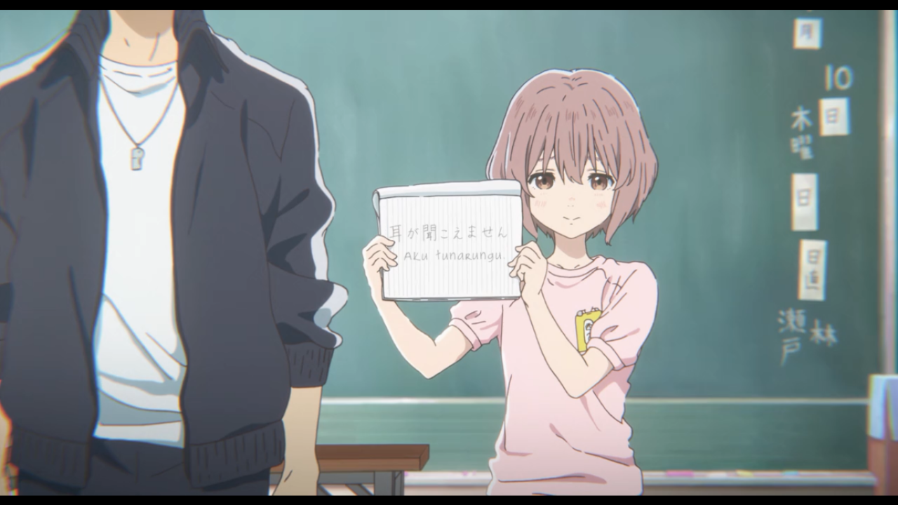 Maukah kau mendengar suaraku? ( Koe No Katachi )