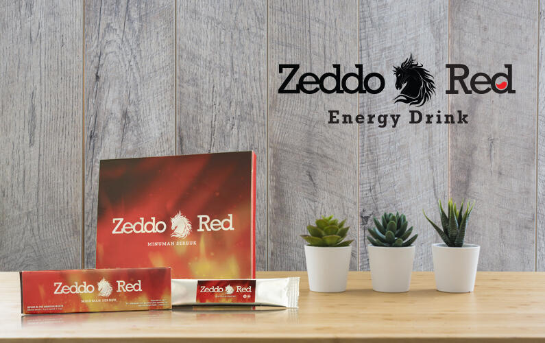 ZEDDO RED - Minuman Triple Action Untuk Vitalitas Pria