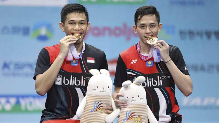 Korea Open 2019 Usai, Berikut Fakta Kemenangan Fajar/Rian