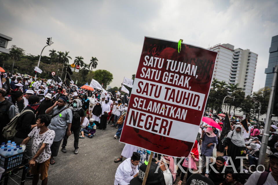 Polri Sebut Tersangka Teroris AB Donatur Aksi Mujahid 212 