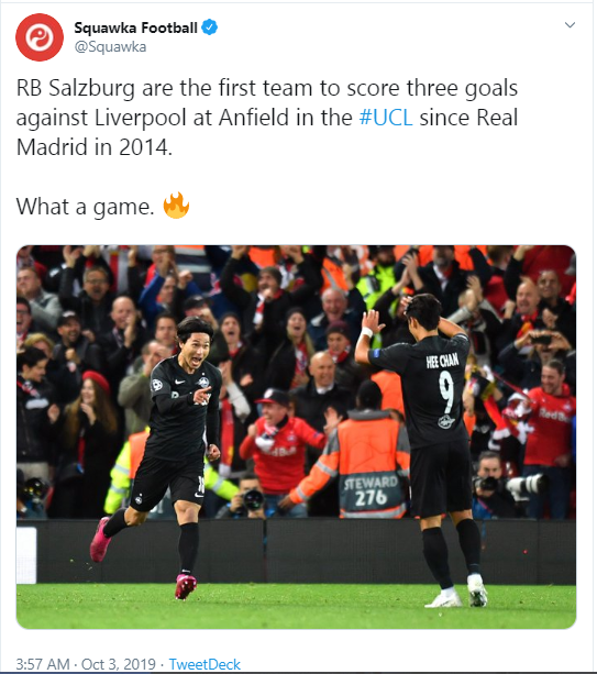 Red Bull Salzburg Samai Catatan Real Madrid