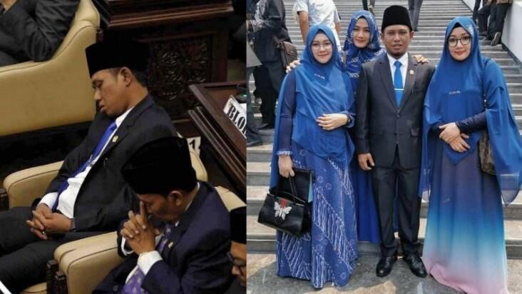 TUAI KRITIK, MOMEN PELANTIKAN DPR BAWA TIGA ISTRI DAN TIDUR SAAT SIDANG