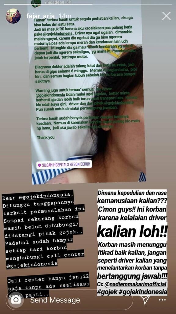 Kecelakaan Karena Driver Gojek Ugal-ugalan, Korban Ditelantarkan! #KaskusDoYourMagic