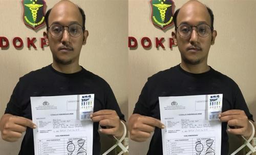 Polisi Sita Ganja hingga Alat Isap Sabu saat Penangkapan Rifat Umar