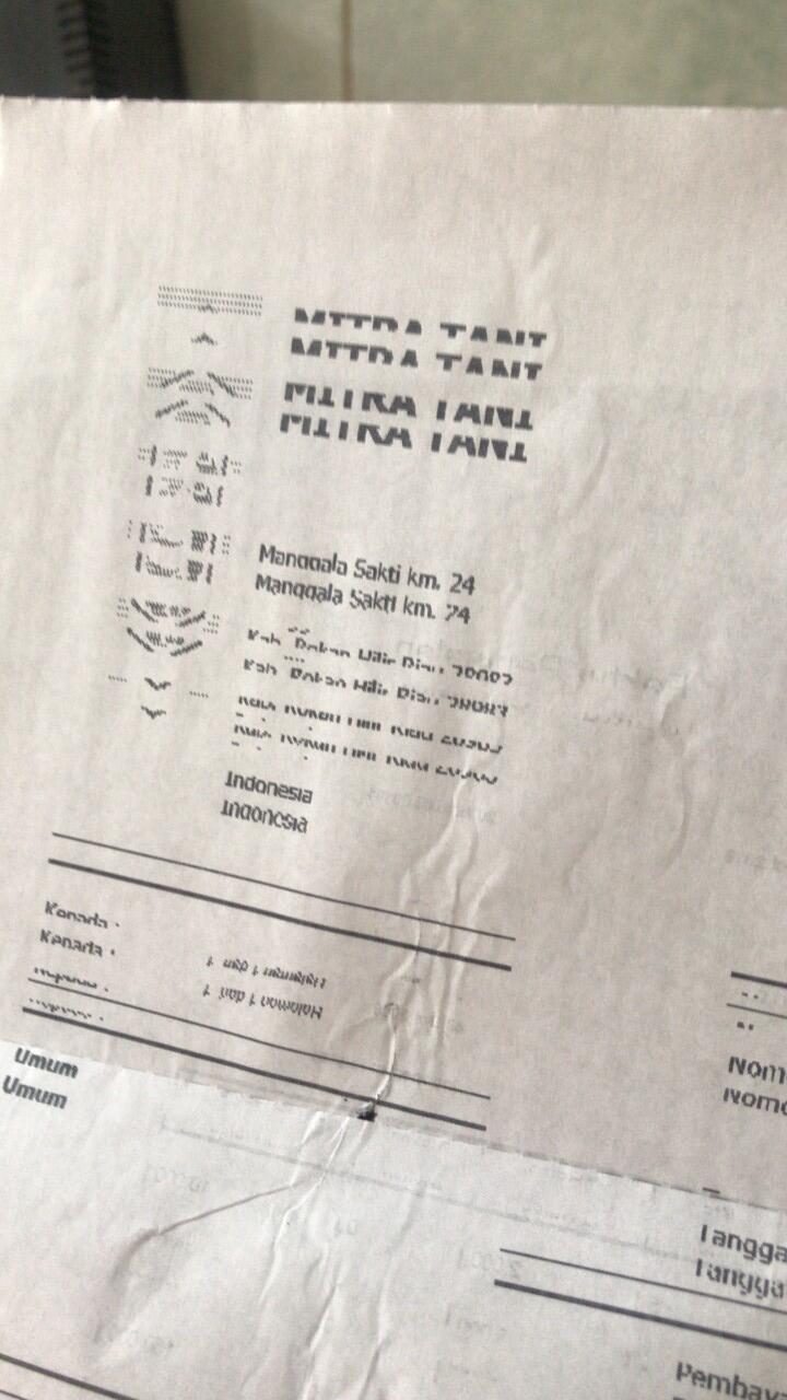 &#91;SOLUSI&#93; HASIL PRINT EPSON DOT MATRIX LX 310 PUTUS-PUTUS 