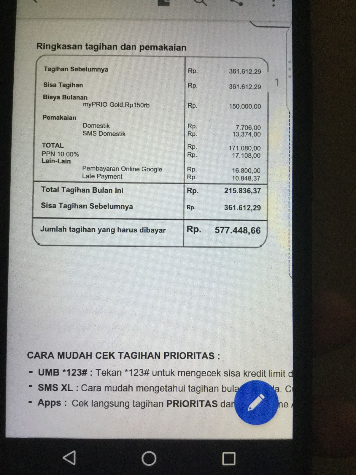 kecewa dengan XL Prioritas 