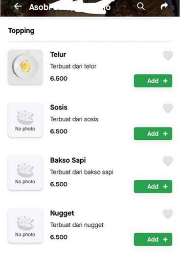 Nyeleneh Isi Deskripsi Makanan di Aplikasi Ojol, Akun Ini Langsung Kena Suspend
