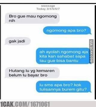 Deretan Chat WA Nagih Utang, Ada yang Santuy Sampai Drama Bikin Geregetan! 